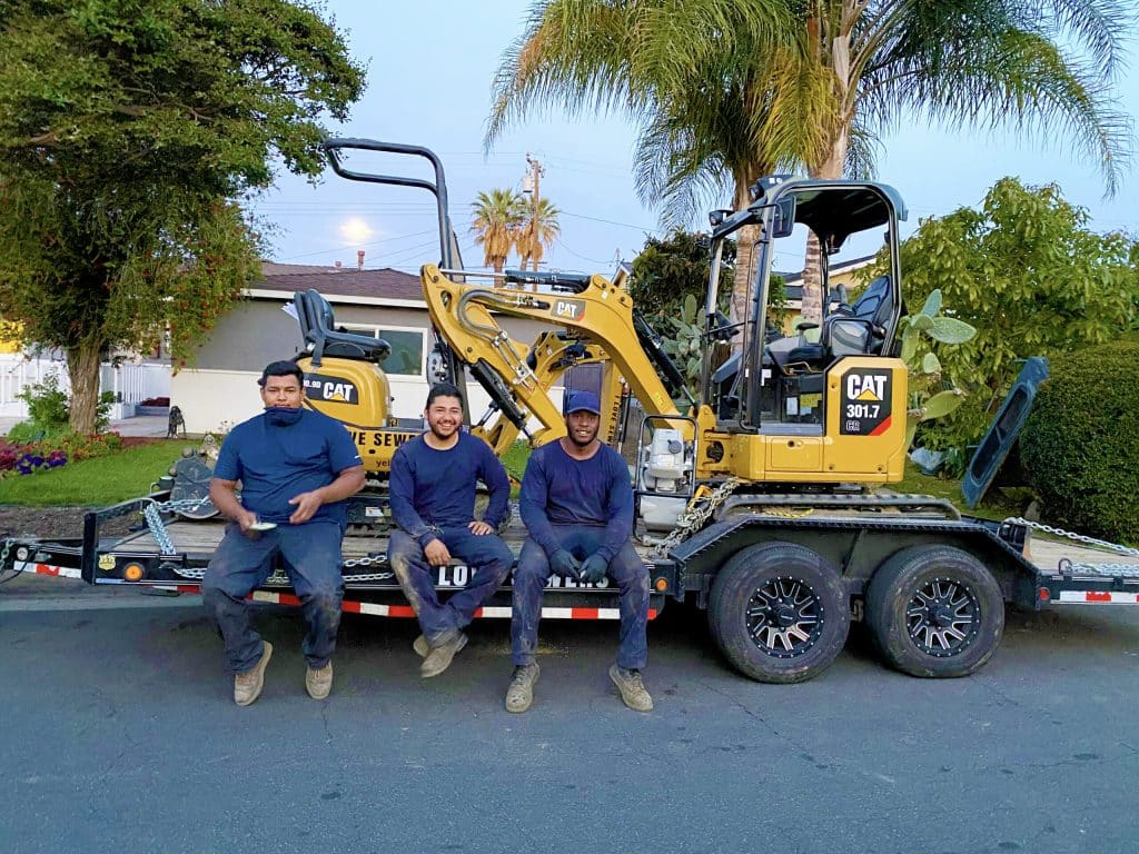 Sewer Line Repair in South Monrovia Island, California (3192)