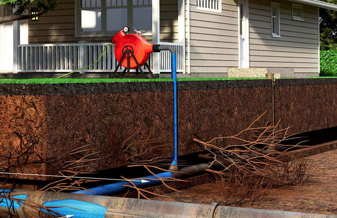 Trenchless Sewer Line Replacement in Florence-Graham, California (8140)